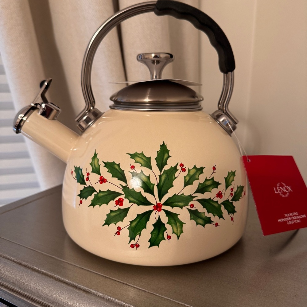 Lenox Holiday Tea Kettle
